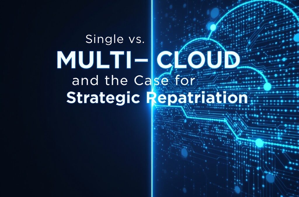 Beyond the Cloud Comfort Zone: Rethinking Single vs. Multi-Cloud and the Case for Strategic Repatriation